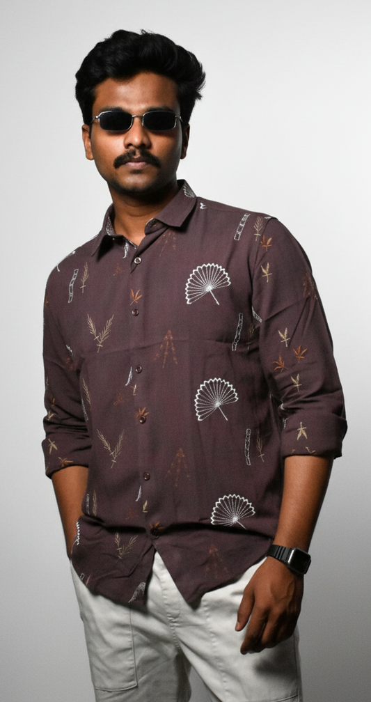 Luxury Embroidered Designer Shirt