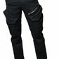 Thigh-Pocket Cargo Pant - Black