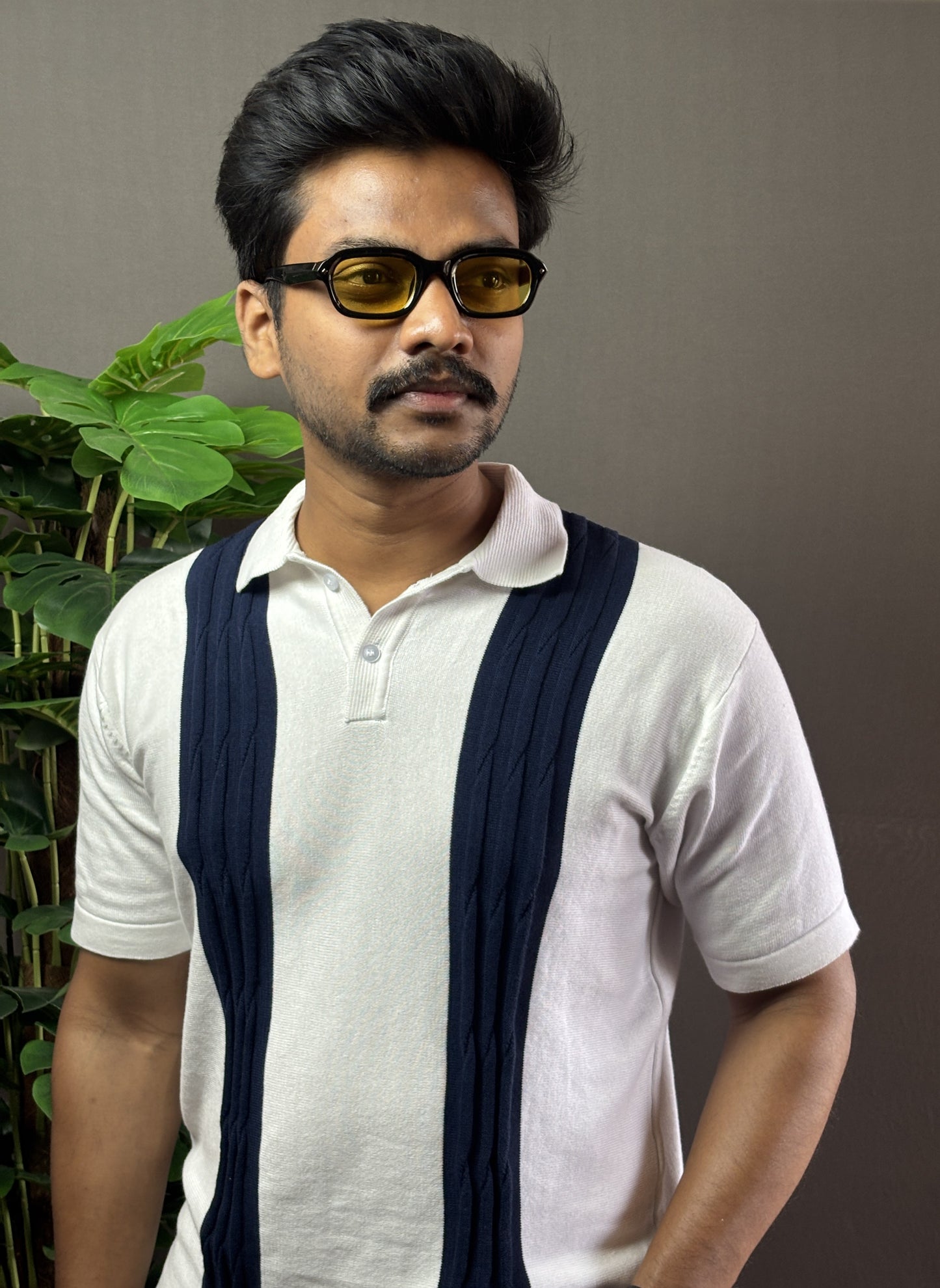 Navy Blue Polo T-shirt