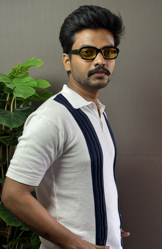 Navy Blue Polo T-shirt