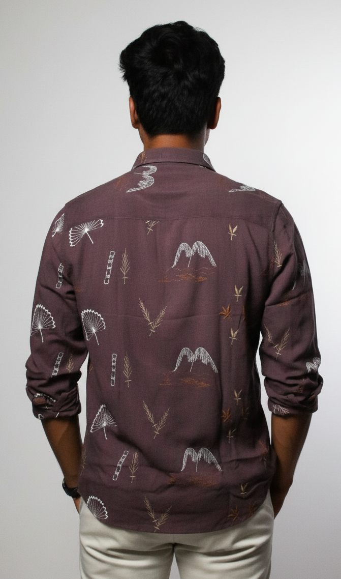 Luxury Embroidered Designer Shirt